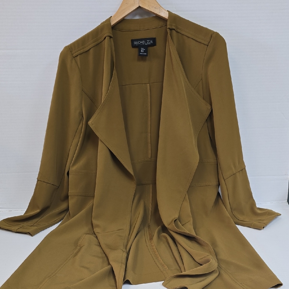 Rachel Zoe Women's Mustard Trench Coat